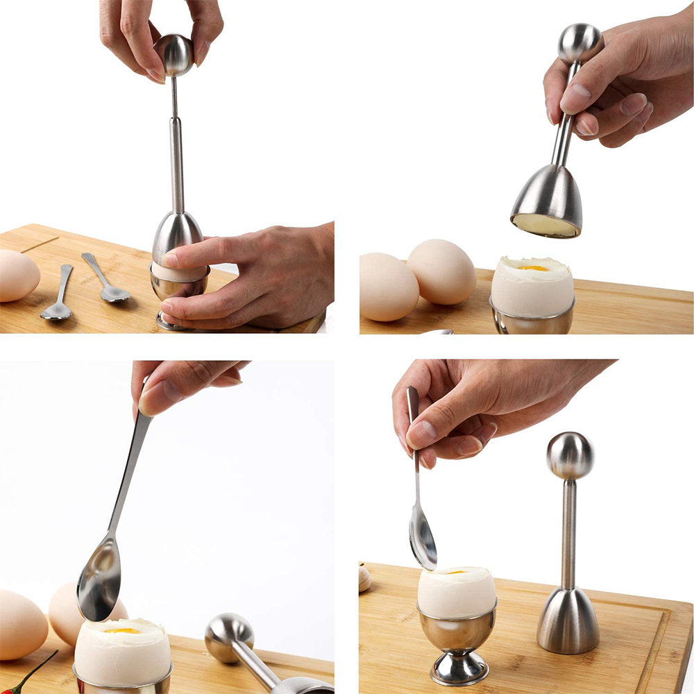 LMETJMA 계란 크래커 토퍼 세트 스테인레스 스틸  - Egg Separator Tool 리뷰 및 가격