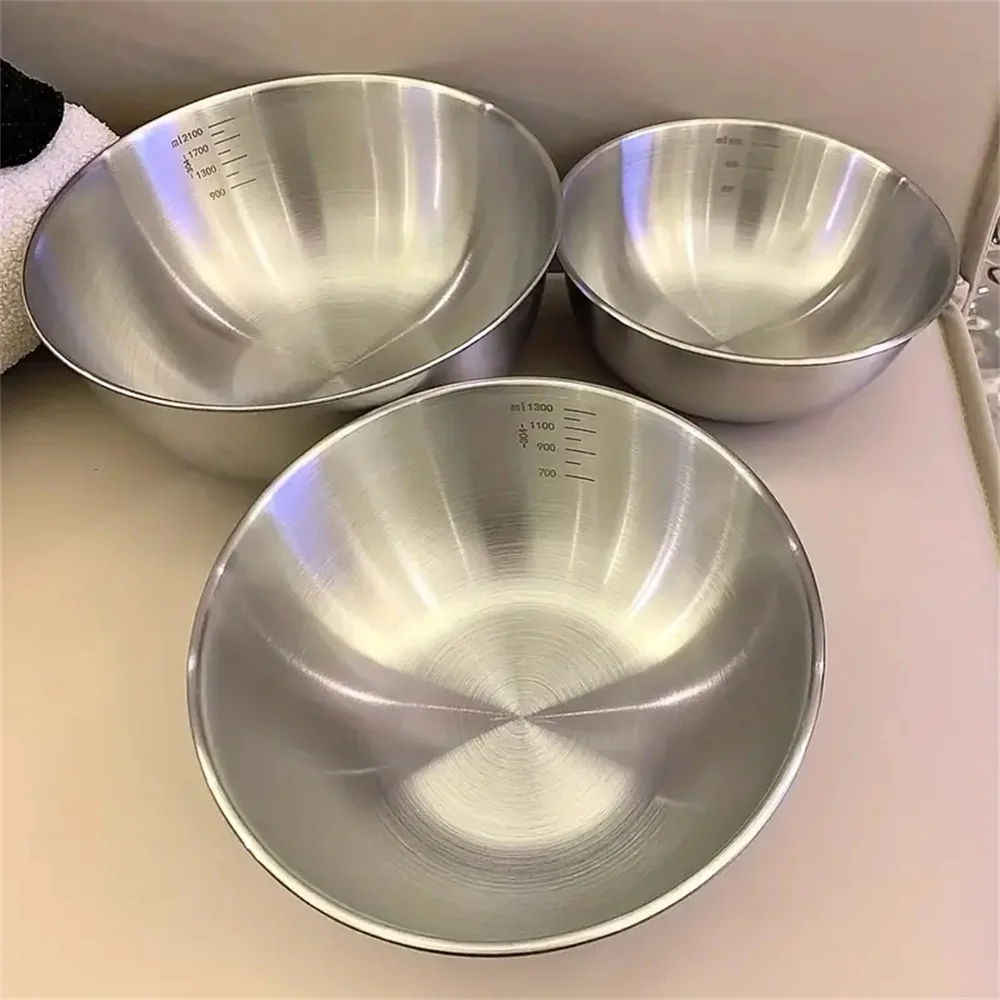 2026년형 스테인리스 스틸 믹싱 볼 세트, 눈금 표시 - Kitchen Gadgets Organizer 리뷰 및 가격