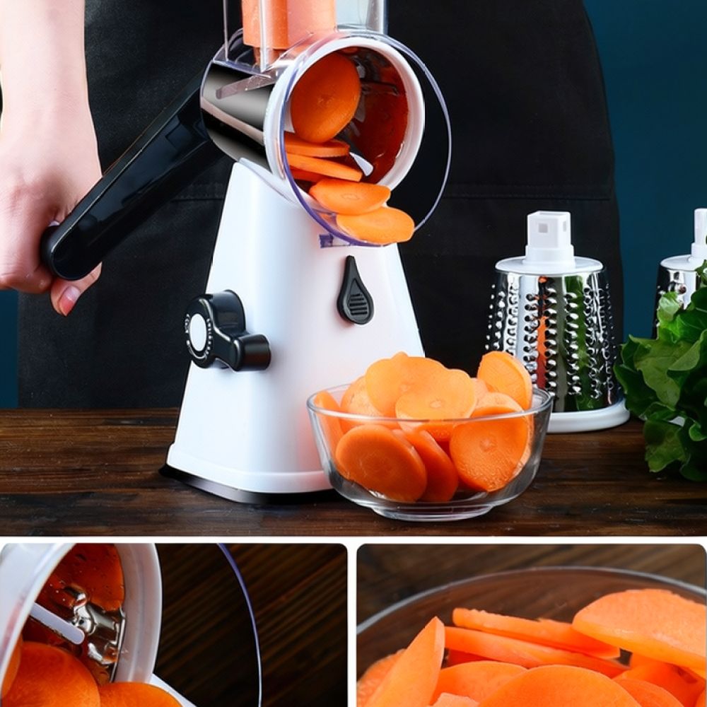 회전식 식품 슬라이서, 채칼, 채썰기 도구, 수동 야채 - Kitchen Helper Gadgets 리뷰 및 가격