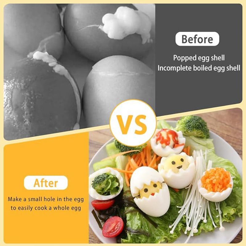 스테인리스 스틸 계란 펀칭 바늘, 생계란 펀칭기, 주방 - Egg Separator Tool 리뷰 및 가격